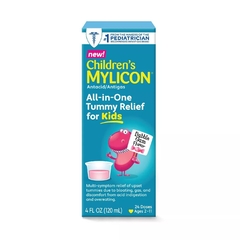 Infirst Healthcare Inc Children's Mylicon All-in-One Tummy Relief Antacid Liquid, 4 oz., Bubble Gum Flavor
