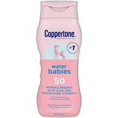 Beiersdorf Sunscreen Coppertone&reg; Water Babies SPF 50 Lotion 8 oz. Bottle