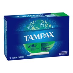 McKesson TAMPON, TAMPAX APPL SUPER UNSCENTED (10/BX)