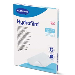 Hartmann Transparent Film Dressing Hydrofilm&reg; 6 X 8 Inch 4 Tab Delivery Rectangle Sterile, 10/BX