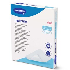 Hartmann Transparent Film Dressing Hydrofilm&reg; 2.4 X 2-3/4 Inch 4 Tab Delivery Rectangle Sterile, 10/BX