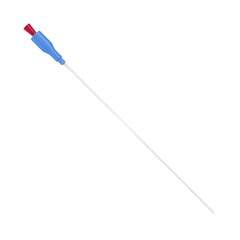 HR Healthcare Urethral Catheter TruCath Swift™ Coude Tip Lubricated PVC 18 Fr. 16 Inch, 300/CS