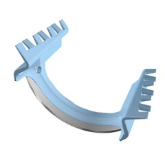 AccuTec Blades Shave Biopsy Blade AccuThrive&reg; DermaBlade&reg; Coated Stainless Steel Sterile, 50/CT