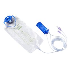 Kangaroo OMNI Enteral Feeding Pump Spike Set with Flush Bag 1000 mL ...