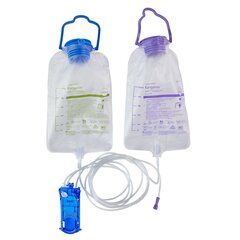 Kangaroo OMNI Enteral Feeding Pump Flush Bag Set 500 mL - Cardinal ...