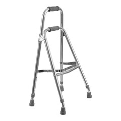 Mabis Healthcare Side Step Folding Walker DMI&reg; Hemi Aluminum Frame 250 lbs, Weight Capacity 30 ro 35 Inch Height