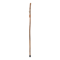 Mabis Healthcare Walking Stick Brazos Free Form Wood 41 Inch Height Hickory, 1 Each