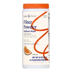 McKesson Fiber Supplement Foster & Thrive Orange Flavor Powder 10 oz. Psyllium Husk