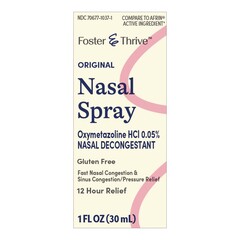 McKesson Sinus Relief Foster & Thrive™ 0.05% Strength Nasal Spray 1 oz.