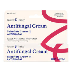 McKesson Antifungal Foster & Thrive 1% Strength Cream 0.5 oz. Tube, 1 Each