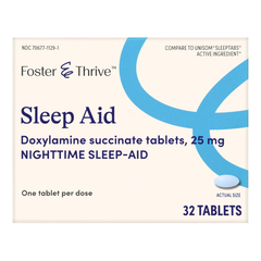 McKesson Sleep Aid Foster & Thrive 32 per Box Tablet 25 mg Strength, 1 Box