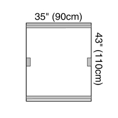 MON5715CS - 3M - Steri-Drape™ Fluoroscope Drape (1012), 10/BX, 4BX/CS