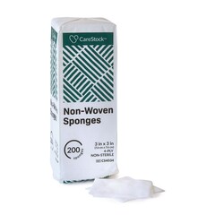 CareStock Gauze Sponge CareStock™ 3 X 3 Inch 4-Ply NonSterile, 4000/CS