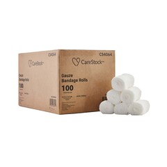 CareStock Fluff Dressing CareStock™ 4-1/2 Inch X 4-1/10 Yard 6-Ply NonSterile 100 per Case, 100/CS