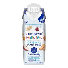 Nestle Healthcare Nutrition Pediatric Tube Feeding Formula Compleat Original 1.5 Fruit Medley Flavor 250 mL Reclosable Carton Liquid