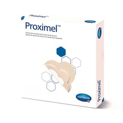 Hartmann Foam Dressing Proximel&reg; 3 X 3 Inch With Border Waterproof Film Backing Silicone Adhesive Square Sterile, 1/EA