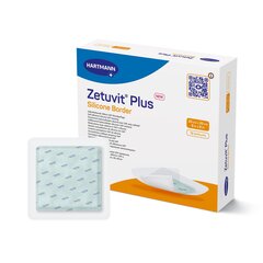 Hartmann Super Absorbent Dressing Zetuvit Plus Silicone Border Silicone Adhesive 8 X 8 Inch Square, 10 per Box