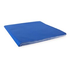 McKesson Sterilization Wrap White / Blue 36 X 36 Inch Dual Layer SMS Polypropylene, 72/CS