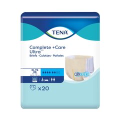 Essity Unisex Adult Incontinence Brief TENA Complete + Care Ultra™ X-Large Disposable Moderate Absorbency