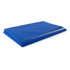 McKesson Sterilization Wrap White / Blue 48 X 48 Inch Dual Layer SMS Polypropylene, 24/CS