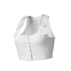 Heart & Core Post Surgical Bra Serena White Small 30 to 32 Inch, 1 Each