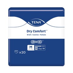 Essity Unisex Adult Incontinence Brief TENA Dry Comfort Medium Disposable Moderate Absorbency