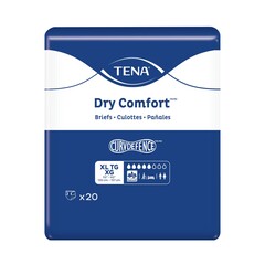 Essity Unisex Adult Incontinence Brief TENA Dry Comfort X-Large Disposable Moderate Absorbency