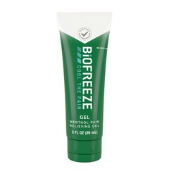 Boxout Topical Pain Relief Biofreeze&reg; 5% Strength Menthol Gel 3 oz.