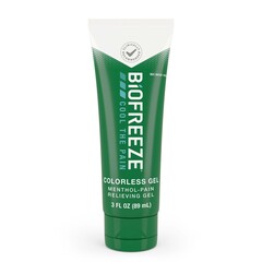 Boxout Topical Pain Relief Biofreeze&reg; 5% Strength Menthol Gel 3 oz.