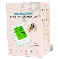 Zev Supplies Home Automatic Digital Blood Pressure Monitor Zomee Adult Cuff Nylon Cuff 8.5 to 16.5 Inch Desk Model, 1/EA