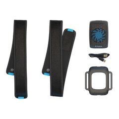Therabody Cold / Heat Therapy Device RecoveryTherm Cube General Purpose Portable Device: 2-1/5 X 3-1/10 X 4-2/5 Inch / Case: 21-7/10 X 43-3/10 X 46 Inch / Long Strap: 39-2/5 Inch Length / Short Strap: 19-3/5 Inch Length, 1 Each