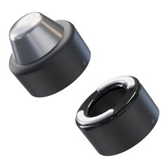 Therabody Hand-Held Face Massager & Cleanser Attachment TheraFace Hot and Cold Rings - Black 1 Hot Ring, 1 Cold Ring, Travel Pouch, 1 Each