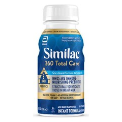 Abbott Nutrition Infant Formula Similac 360 Total Care Unflavored 8 oz. Bottle Liquid