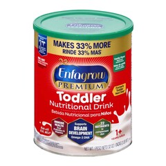 Mead Johnson Toddler Formula Enfagrow&reg; PREMIUM™ Vanilla Flavor 32 oz. Can Powder, 4/CS