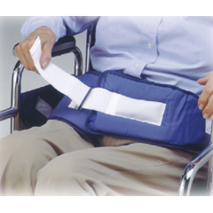 MON196755EA - Skil-Care - Chair Waist Belt Restraint One Size Fits Most Hook and Loop Closure 2-Strap