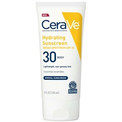 L'Oreal Sunscreen CeraVe Hydrating Mineral SPF 30 Lotion 5 oz. Tube