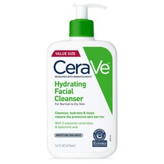 L'Oreal Facial Cleanser CeraVe Foaming Foaming 16 oz. Pump Bottle Unscented