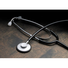 MON768681EA - Tech-Med Services - Classic Stethoscope Green 1-Tube 22 Tube Single Sided Chestpiece - Diaphragm Only (1100GR)