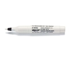 Viscot Industries Skin Marker EZ Removable Ink White Ink NonSterile Mini Regular Tip