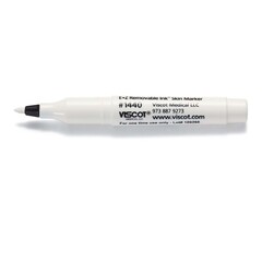 Viscot Industries Skin Marker EZ Removable Ink White Ink NonSterile Mini Regular Tip