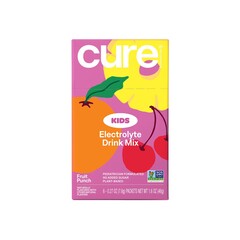 Cure Hydration Oral Electrolyte Solution Cure&reg; Fruit Punch Flavor 7.5 Gram Electrolyte, 6/PK