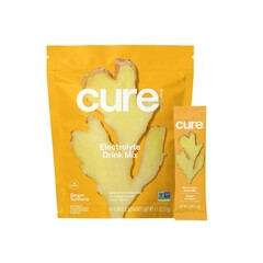 Cure Hydration Oral Electrolyte Solution Cure&reg; Ginger Turmeric Flavor 8.3 Gram Electrolyte, 168/CS
