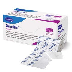 Hartmann Dressing Retention Tape Omnifix&reg; Elastic White 4 Inch X 2 Yard Nonwoven NonSterile, 60/CS