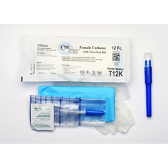 MON1034691CS - Cure Medical - Cure Twist® Intermittent Catheter Kit, 12 Fr. (T12K), 30/BX, 3BX/CS