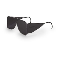 Dioptics Post Mydriatic Glasses Solarettes&reg; Side Shield Smoke Tint Black Frame Over Ear One Size Fits Most, 1/EA