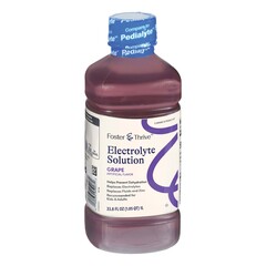 Perrigo Company Oral Electrolyte Solution Foster  Thrive™ Grape Flavor 33.8 oz. Electrolyte, 1/EA