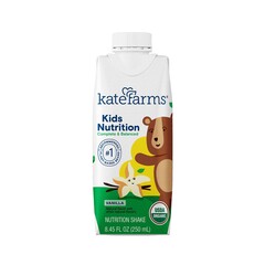 Kate Farms Pediatric Oral Supplement Kate Farms Kid's Nutrition Vanila Flavor 8.45 oz. / 250 mL Reclosable Carton Liquid Organic Pea Protein, 12/CS