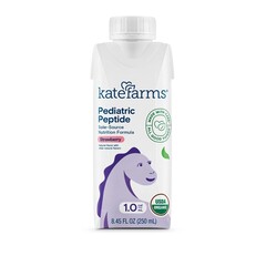 Kate Farms Pediatric Oral Supplement Kate Farms Pediatric Peptide Strawberry Flavor 8.45 oz. / 250 mL Reclosable Carton Liquid Organic Pea Protein, 12/CS