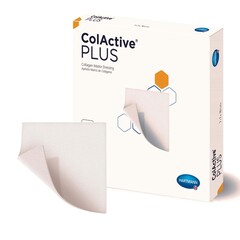 Hartmann Collagen Dressing ColActive&reg; Plus 7 X 7 Inch Square Sterile, 10/BX