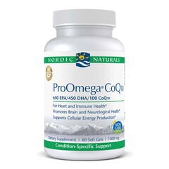 Nordic Naturals Inc SUPPLEMENT, PROOMEGA COQ10 (60CT/BT 12BT/CS)